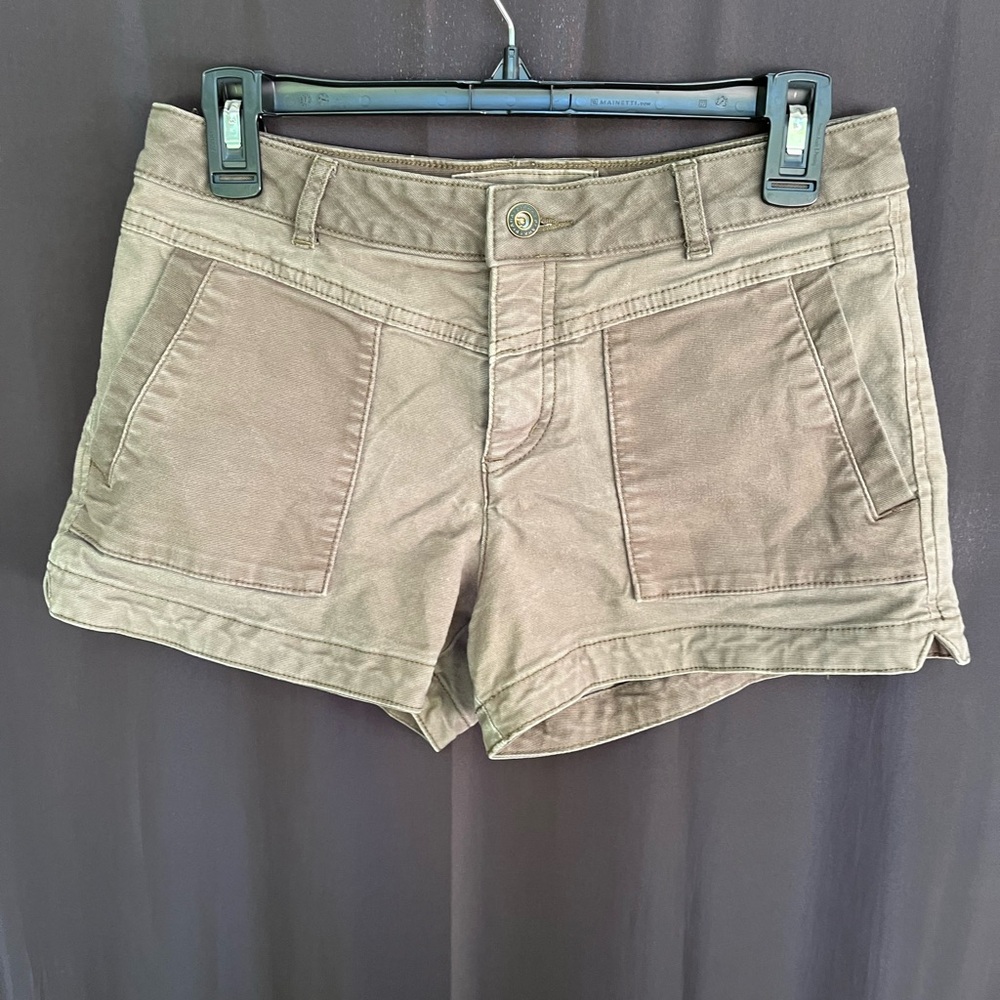 Women's Army Green/Khaki Shorts